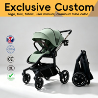 Poussettes, trotteurs et porte-bébés pliables en alliage d'aluminium pour enfants de 3 ans, fournis directement par l'usine