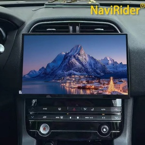เครื่องเล่นมัลติมีเดียติดรถยนต์ Navirider ขนาด 13 นิ้ว ระบบ Android 15 สำหรับ Jaguar XE XEL F-PACE ปี 2016-2019 พร้อมระบบนำทาง GPS, Wireless Carplay และพอร์ต USB - Product Image 1