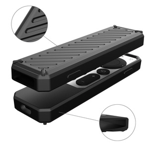 Étui en silicone pour télécommande universelle Apple TV 4K, couverture complète, étanche, noir - Product Image 4