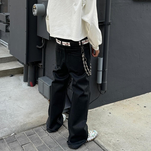 <span class=keywords><strong>Pantaloni</strong></span> larghi larghi stile Casual stile Casual Punk Hip Hop <span class=keywords><strong>pantaloni</strong></span> larghi larghi da <span class=keywords><strong>uomo</strong></span> - Product Image 4