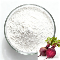 Additifs alimentaires de qualité alimentaire CAS 107-43-7 Bétaïne anhydre en poudre 99% Alcaloïdes d'extrait de racine blanche Emballage en fût