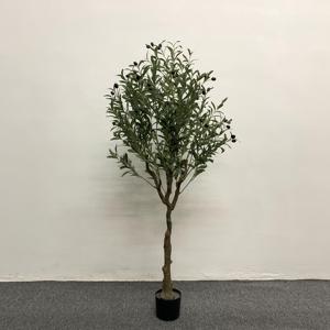 Árbol de <span class=keywords><strong>Olivo</strong></span> Artificial en Maceta, Planta Artificial para Decoración <span class=keywords><strong>del</strong></span> Hogar, Jardín, Paisajismo - Product Image 5