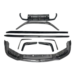 Kit <span class=keywords><strong>de</strong></span> Carrocería <span class=keywords><strong>de</strong></span> Alta Calidad Estilo V en Fibra <span class=keywords><strong>de</strong></span> Carbono: Lip Delantero, Splitter <span class=keywords><strong>de</strong></span> Parachoques Delantero, Faldones Laterales, Difusor Trasero y Spoiler <span class=keywords><strong>de</strong></span> Maletero para BMW M8 - Product Image 1