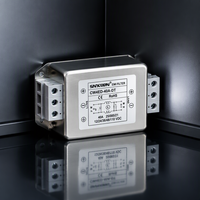 Filtre EMI DC SNXRON CW4L2 pour rail DIN européen, 12V/24V/48V/110V, section simple ou double, anti-interférences, fabriqué en Chine