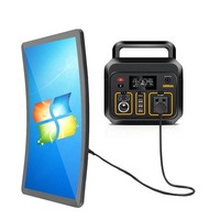 Station d'alimentation portable étanche 24V 12V 300W 500W Mobile Extérieur ABS Type C USB/DC 30W 12-30V Technologie GaN Support Usingwin