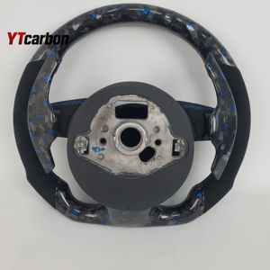 YTcarbon para <span class=keywords><strong>A5</strong></span> S5 RS5 B85 coche modificar personalizado Forgd copos azules Real fibra de carbono paleta palanca de cambios volante - Product Image 6