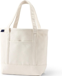 Sac fourre-tout en toile de coton biologique grand format avec fermeture éclair, logo personnalisé sérigraphié, réutilisable pour les courses et le quotidien – Vente en gros - Product Image 4