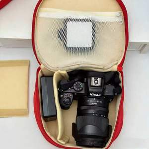 Sac de rangement portable pour <span class=keywords><strong>appareil</strong></span> <span class=keywords><strong>photo</strong></span> et cosmétiques, durable, avec fermeture éclair, en forme de demi-pomme - Product Image 5
