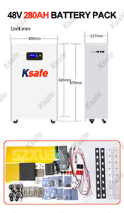 Ksafe 48V 280Ah Lithium Battery Pack Rackmount <b>Case</b> 48V 280ah 48v 1000ah Battery 48V 280ah - Product Image 5