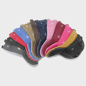 Casquette de baseball décontractée en coton à bord déchiré, couleur unie, style vintage, pour homme, vente en gros - Product Image 2