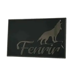 China Metal Nameplate Supplier Wholesale Custom Printing Or Etching Stainless Steel Name Plate