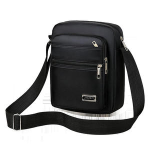 Individuell bedrucktes Logo Reisetasche Großhandel klassische langlebige Herren-Bruchtentasche Nylon tragbare Messenger-Handytasche
