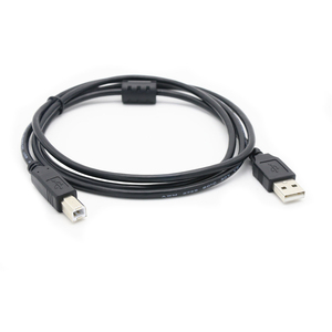 Câble d'<span class=keywords><strong>imprimante</strong></span> USB 2.0 mâle USB A vers B haute vitesse en gros, 1,5 m, 2 m, 3 m, 5 m, 10 m, avec ferrite pour <span class=keywords><strong>imprimante</strong></span> <span class=keywords><strong>scanner</strong></span> <span class=keywords><strong>HP</strong></span> Canon Epson Dell - Product Image 2