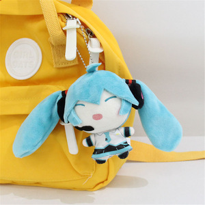 Vente en gros de poupées en peluche Miku de 10 à 16 cm, porte-clés, jouets en peluche - Product Image 6