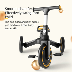 ROCKBROS Vélo d'équilibre pour bébé léger à 3 roues Roues pliantes réglables en hauteur Vélo d'équilibre pour enfants - Product Image 2