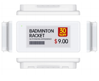Étiquette de prix numérique sans fil en papier électronique 2,13 pouces 2/4 couleurs |   Bluetooth et NFC |   Géré dans le cloud |   Autonomie de la batterie de 5 ans |   Rafraîchir par téléphone/PC