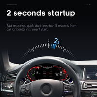 Alat pengukur Digital LCD Cluster Tachometer Digital Cluster Virtual untuk bmw kokpit F10 F11