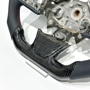Volant de voiture en fibre de carbone, vente chaude d'usine, livraison rapide, pour Renault <span class=keywords><strong>Megane</strong></span> 2, <span class=keywords><strong>Megane</strong></span> 3, <span class=keywords><strong>Megane</strong></span> 4, tuning automobile, personnalisé haut de gamme - Product Image 3