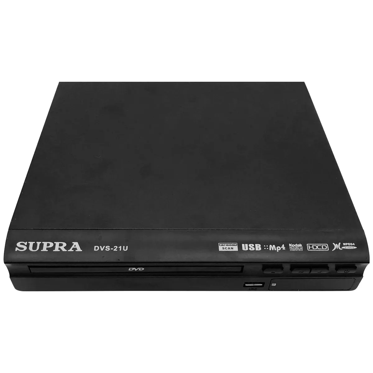 Sarung DVS-21U Portabel <span class=keywords><strong>DVD</strong></span>, Pemutar VCD dengan USB Jack dan Tampilan LED Plastik