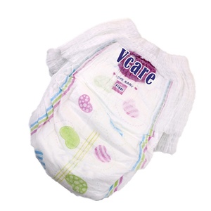 Pañales Desechables Tipo Pantalón para Bebé, Alta Calidad, 100% Algodón Blanco, Transpirables, con Protección Trasera 3D Contra Fugas, Precio Bajo - Product Image 5