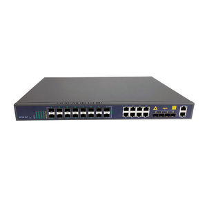 GPON OLT ZC-P1016G รุ่นดั้งเดิม 16 พอร์ต - 8x GE RJ45 + 4x GE/10GE SFP+ Uplink รองรับการเปลี่ยนสายได้ขณะใช้งาน สำหรับ FTTH/เครือข่ายองค์กร - Product Image 2