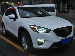CARMATES, superventas, montaje de faros, luces delanteras DRL LED, luz de cabeza de señal de giro para <span class=keywords><strong>Mazda</strong></span> CX5 <span class=keywords><strong>CX</strong></span> <span class=keywords><strong>5</strong></span>, 2012 <span class=keywords><strong>2013</strong></span>-2016, - Product Image 2