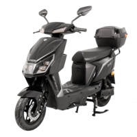 Scooter électrique de haute qualité et pas cher de 1500 W, cyclomoteur, vélo de ville, 12 pouces, alliage d'aluminium, électronique SKD CKD