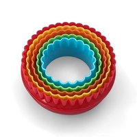 Moule à gâteau rond en métal réglable intelligent pour la cuisson de mousses, pâtisseries et desserts – Fourniture de cuisine et de boulangerie