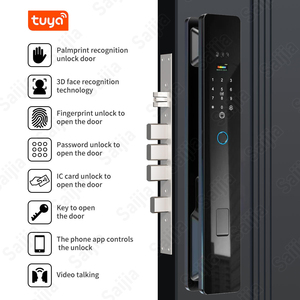 Khóa cửa thông minh Tuya Palm <span class=keywords><strong>2026</strong></span>, tích hợp thẻ RFID, camera Wifi, gọi video, bảo mật, khóa cửa điện, khóa vân tay cửa chính - Product Image 4