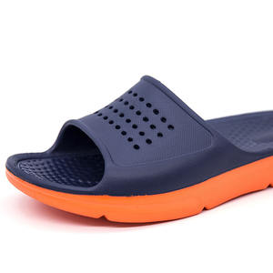 Chanclas de Moda Ajustables, Antideslizantes, Antiolor, con Punta Abierta, Parte Superior de Tejido, Corcho/PVC, Ligeras, Acolchadas, Ecológicas - Product Image 4