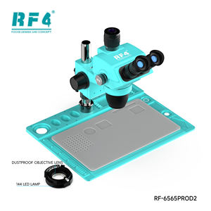 <span class=keywords><strong>Microscopio</strong></span> Estéreo Trinocular RF4 RF-6565PROD2 con Base de Aleación de Aluminio Antiestática, Iluminación LED, Cámara 1080p, Clasificación IP53 - Product Image 2