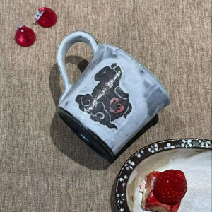 Taza Creativa <span class=keywords><strong>de</strong></span> <span class=keywords><strong>Sol</strong></span> y Luna, Taza <span class=keywords><strong>de</strong></span> Café <span class=keywords><strong>de</strong></span> Gres - Product Image 6