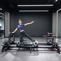 Machine de fitness durable MJD en alliage d'aluminium, équipement de studio pour projets commerciaux, OEM ODM, garantie 3 ans, Reformer Pilates