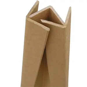 Custom Size Corrugated Corner Protector Cardboard Packaging With High Quality