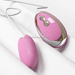 Vibrator Peluru Berkabel Alat Latihan Pengencang Vagina Vibrator Telur Anal Vagina Vibrator Telur Bergetar Mainan Seks untuk Pria Wanita - Product Image 3
