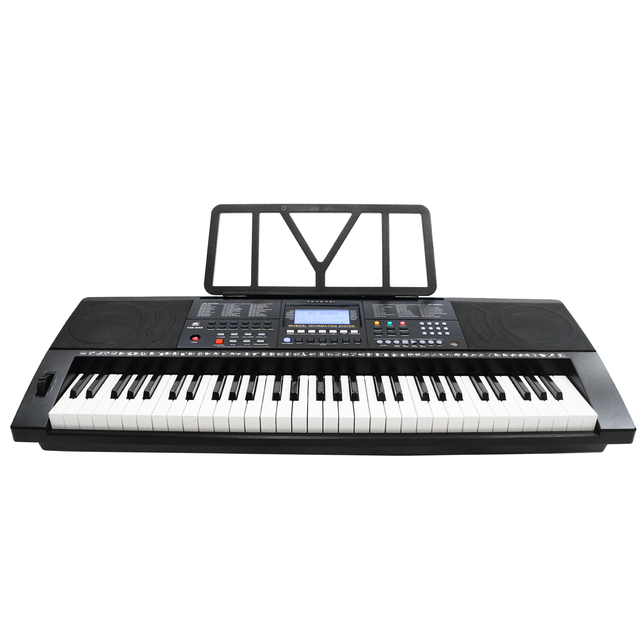 Professional Design 61-Keys Electric Digital Organ Plastic Musical Instrument Piano Electronic Keyboard