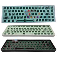 Kit Keyboard Mekanik CNC 68 Tombol Hot Swap PCB Berbahan Kuningan dengan Casing OEM ODM Keyboard Kustom