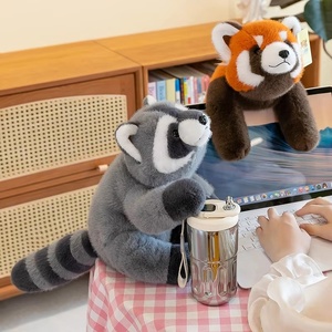 Peluche a Forma di Festa, Simpatico Procione in Stile Peluche, Adatto Come Regalo per <span class=keywords><strong>la</strong></span> Casa per Bambini <span class=keywords><strong>e</strong></span> Bambine - Product Image 4