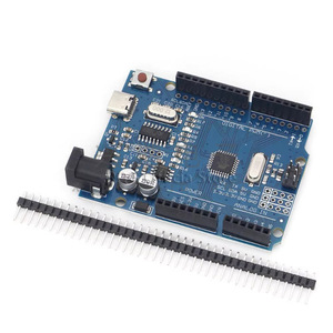 บอร์ดพัฒนา Uno R3 โมดูลไมโครคอนโทรลเลอร์ Atmega328P อินเทอร์เฟซประเภทซี 67x54 มม. ใช้งานร่วมกับอาร์ดูโน่ได้ - Product Image 2