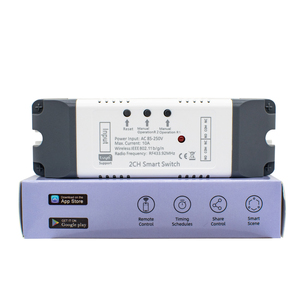 <span class=keywords><strong>Module</strong></span> d'interrupteur intelligent WiFi Tuya 2 canaux - Relais universel à télécommande RF 433 MHz pour <span class=keywords><strong>garage</strong></span> et maison intelligente - Product Image 3