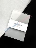 A4 A5 A6 A7 Séparateur d'onglet givré personnalisé avec pages d'index mensuelles Inserts en plastique à 6 trous pour organisateur de planificateur