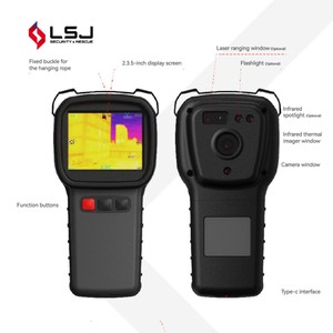 Caméra thermique portable pour les opérations de sauvetage d'urgence en lutte contre les incendies, résolution 384*288/256*192, infrarouge, écran LCD TFT 3,5 pouces - Product Image 5