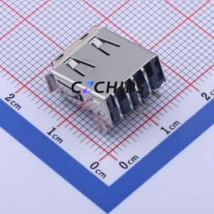 903-532A2021S10100 USB Connector SMD Connector ( Connector Type: Type-A )( Protocol Standard: USB 2.0 )( Gender: Female ) - Product Image 2