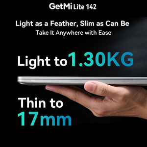GetMi Lite 142 14 pulgadas TN 1366*768 8GB LPDDR4 128GB SSD portátil ligero Delgado 1,3 kg para uso Personal - Product Image 5