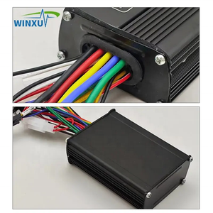 ชุดควบคุมมอเตอร์ไร้แปรงถ่านแบบไซน์เวฟ 36V 48V 52V 60V 500W 750W 25A สำหรับจักรยานไฟฟ้าและสกู๊ตเตอร์ไฟฟ้า พร้อมหน้าจอ LCD สี S866 - Product Image 3