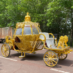 Diseño y Color Personalizables, Nueva Carruaje Eléctrica Real Estilo Princesa Cenicienta Profesional - Product Image 4