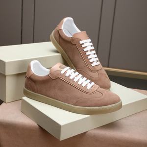 Zapatillas Casuales de Lujo Hechas a Mano 2026, Diseño Minimalista, Tacón Grueso que Aumenta la Altura, Zapatos de Cuero Suave y Transpirable para Caminar - Product Image 1