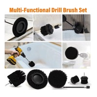 Kit de perceuse sans fil de qualité industrielle 4 pièces avec brosses PP robustes GenesisBrush, support OEM/ODM, accessoires de nettoyage, tournevis