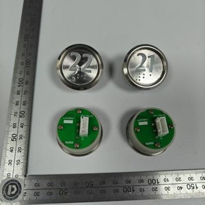 <span class=keywords><strong>Bouton</strong></span> d'appel d'<span class=keywords><strong>ascenseur</strong></span> <span class=keywords><strong>Otis</strong></span> de haute qualité avec éclairage blanc et braille, modèle A4N33841 - Product Image 3