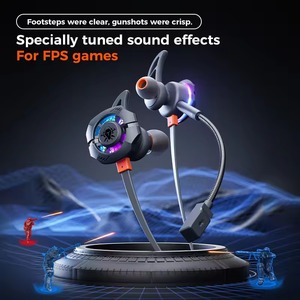 Écouteurs de jeu PLEXTONE M762 AKM+, écouteurs intra-auriculaires RGB, rechargeables PD40W, casque stéréo Type-C avec microphone long - Product Image 3